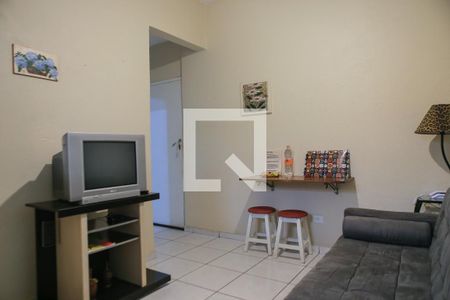 Sala de apartamento para alugar com 1 quarto, 57m² em Pompéia, Santos