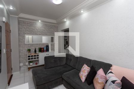 Sala  de apartamento para alugar com 2 quartos, 48m² em Conceição, Diadema