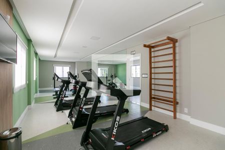 Apartamento para alugar com 32m², 1 quarto e sem vaga Apartamento para alugar com 32m², 1 quarto e sem vagaÁrea comum - Academia