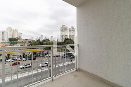 Varanda da Sala de apartamento à venda com 1 quarto, 47m² em Vila Nancy, São Paulo