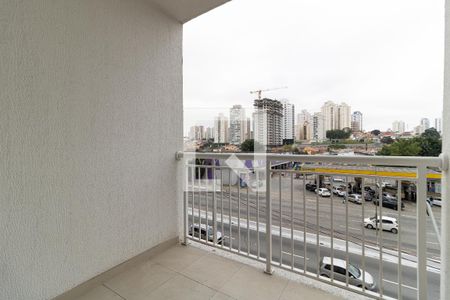 Varanda da Sala de apartamento à venda com 1 quarto, 47m² em Vila Nancy, São Paulo