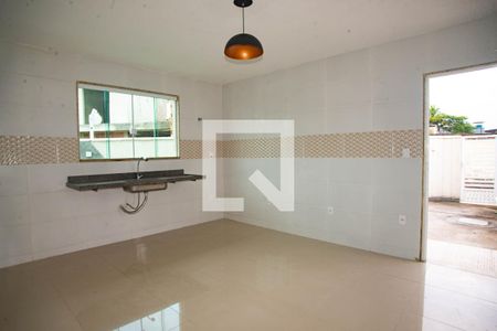 Cozinha de casa para alugar com 2 quartos, 105m² em Chácaras Arcampo, Duque de Caxias