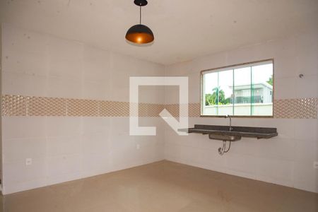 Cozinha de casa para alugar com 2 quartos, 105m² em Chácaras Arcampo, Duque de Caxias