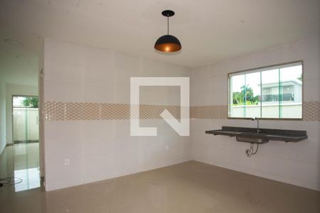 Cozinha de casa para alugar com 2 quartos, 105m² em Chácaras Arcampo, Duque de Caxias