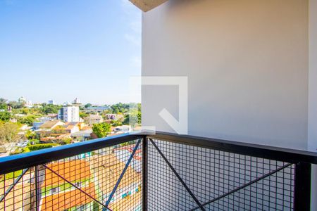 Varanda da sala de apartamento à venda com 2 quartos, 53m² em Vila Guiomar, Santo André