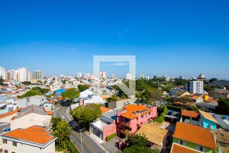 Vista da varanda de apartamento à venda com 2 quartos, 53m² em Vila Guiomar, Santo André