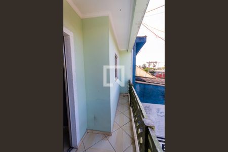 Varanda da Sala de apartamento para alugar com 1 quarto, 43m² em Parque Erasmo Assunção, Santo André