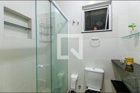 Banheiro de kitnet/studio à venda com 1 quarto, 50m² em Centro, Niterói