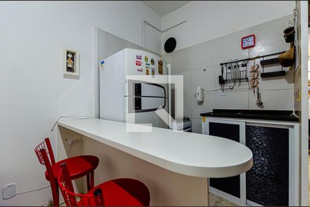 Cozinha de kitnet/studio à venda com 1 quarto, 50m² em Centro, Niterói