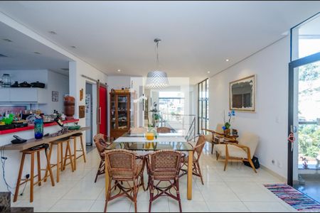 Sala piso 1 de casa para alugar com 3 quartos, 260m² em Santa Lúcia, Belo Horizonte