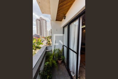 Varanda da Sala de apartamento à venda com 3 quartos, 119m² em Vila Valparaíso, Santo André