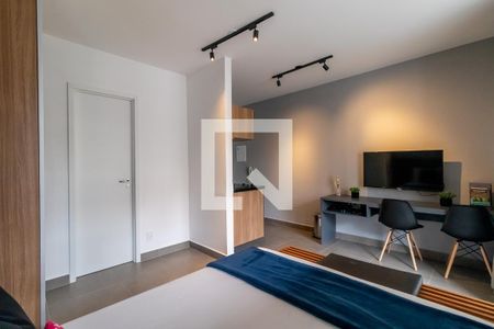 Studio de kitnet/studio para alugar com 1 quarto, 30m² em Cerqueira César, São Paulo