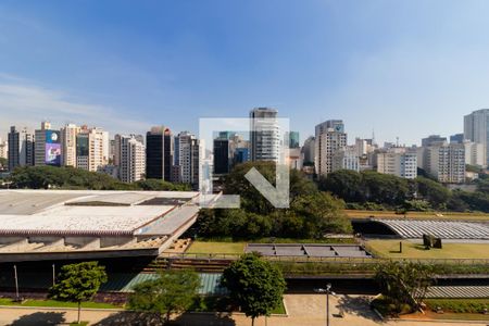 Vista da Sacada de kitnet/studio para alugar com 1 quarto, 15m² em Liberdade, São Paulo