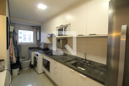 Cozinha e Área de Serviço de apartamento à venda com 2 quartos, 68m² em Marechal Rondon, Canoas