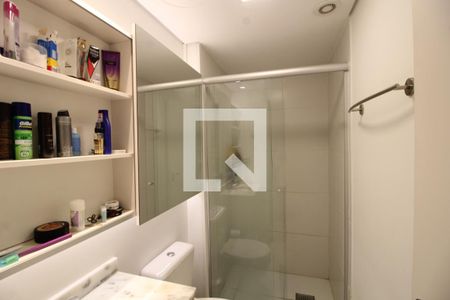 Banheiro da Suíte de apartamento à venda com 2 quartos, 68m² em Marechal Rondon, Canoas