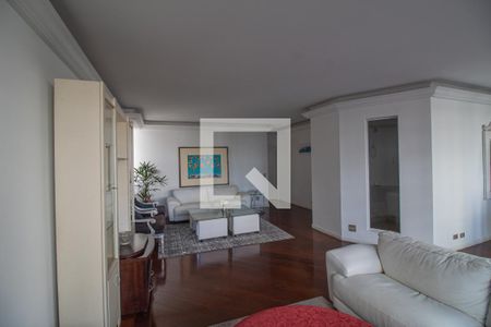 sala de apartamento para alugar com 5 quartos, 216m² em Campo Belo, São Paulo