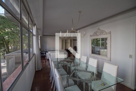 sala de apartamento para alugar com 5 quartos, 216m² em Campo Belo, São Paulo