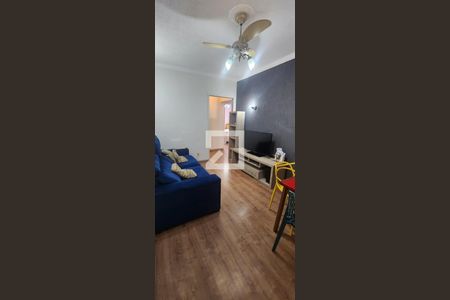 Sala de apartamento para alugar com 2 quartos, 80m² em Boqueirão, Santos