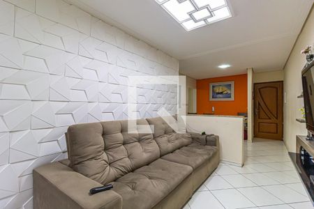 Sala de apartamento à venda com 3 quartos, 115m² em Vila Alto de Santo Andre, Santo André