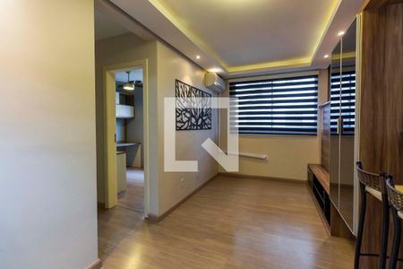 Sala  de apartamento à venda com 2 quartos, 56m² em Jardim Itu Sabará, Porto Alegre