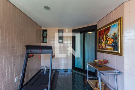 Varanda da Sala de apartamento à venda com 3 quartos, 217m² em Jardim, Santo André