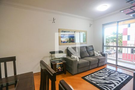 Sala de Estar de apartamento para alugar com 3 quartos, 66m² em Jardim Esmeralda, São Paulo