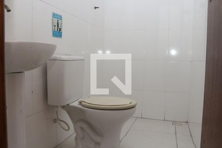 Banheiro de casa para alugar com 1 quarto, 40m² em Centro, São Vicente