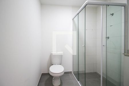 Banheiro de kitnet/studio à venda com 1 quarto, 32m² em Vila Nova Conceição, São Paulo