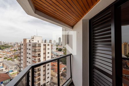 Sacada da Sala e do Quarto 1 de apartamento à venda com 3 quartos, 73m² em Vila Brasilio Machado, São Paulo