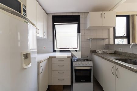 Cozinha de apartamento à venda com 1 quarto, 36m² em Aclimação, São Paulo