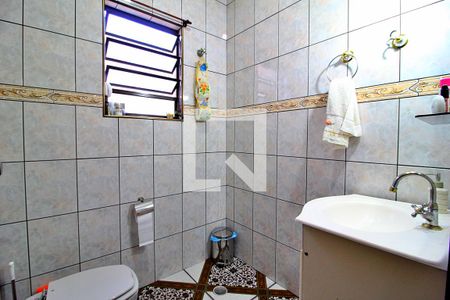 Lavabo de casa à venda com 3 quartos, 179m² em Parque João Ramalho, Santo André