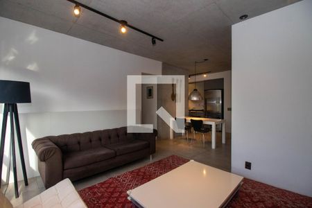 Sala de apartamento para alugar com 1 quarto, 69m² em Petrópolis, Porto Alegre