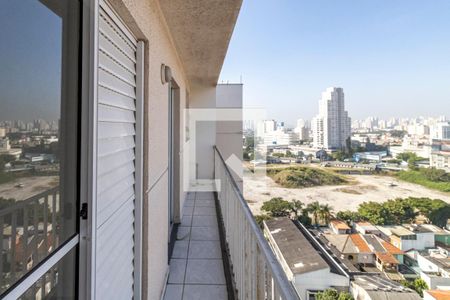 Varanda da Sala e do Quarto de kitnet/studio para alugar com 1 quarto, 36m² em Cambuci, São Paulo