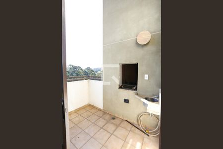 Varanda de apartamento à venda com 1 quarto, 77m² em Paraíso do Morumbi, São Paulo