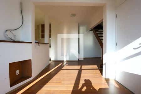 Sala de apartamento à venda com 1 quarto, 77m² em Paraíso do Morumbi, São Paulo