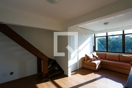 Sala de apartamento à venda com 1 quarto, 77m² em Paraíso do Morumbi, São Paulo