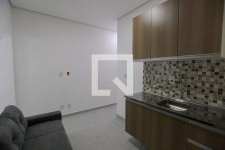 Sala/Cozinha de apartamento para alugar com 1 quarto, 30m² em Parque da Mooca, São Paulo