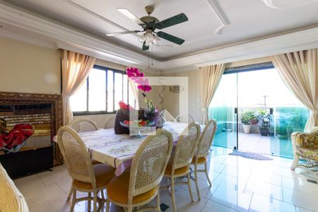 Sala de jantar de apartamento para alugar com 4 quartos, 680m² em Aviação, Praia Grande