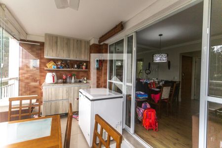 Varanda de apartamento à venda com 3 quartos, 107m² em Vila Lusitânia, São Bernardo do Campo