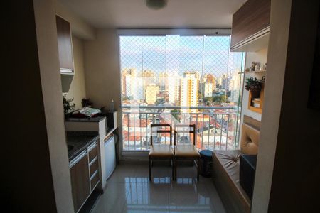 varanda de apartamento à venda com 3 quartos, 72m² em Parque São Jorge, São Paulo