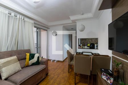 Sala  de apartamento à venda com 3 quartos, 64m² em Vila Ema, São Paulo