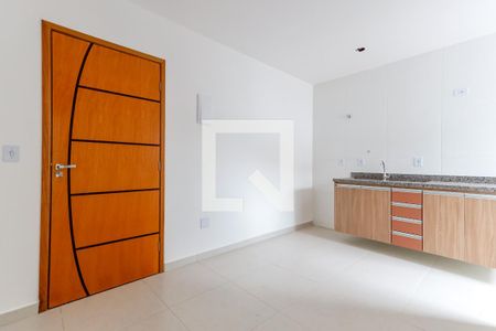 Sala e Cozinha de apartamento para alugar com 1 quarto, 25m² em Vila Constança, São Paulo