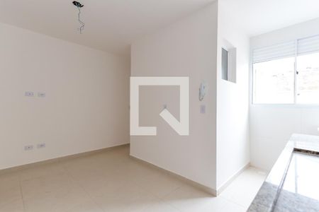 Sala e Cozinha de apartamento para alugar com 1 quarto, 25m² em Vila Constança, São Paulo
