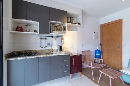 Cozinha de apartamento para alugar com 1 quarto, 32m² em Jardim São Paulo(zona Norte), São Paulo