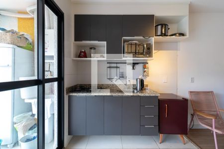 Cozinha de apartamento para alugar com 1 quarto, 32m² em Jardim São Paulo(zona Norte), São Paulo