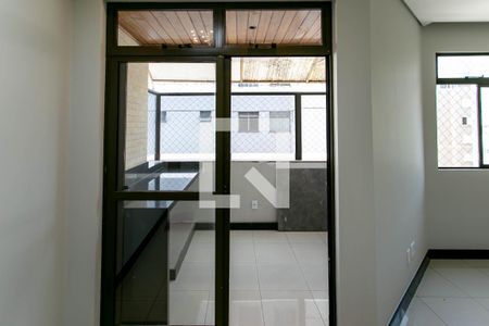 Varanda da Sala de apartamento à venda com 3 quartos, 86m² em Dona Clara, Belo Horizonte