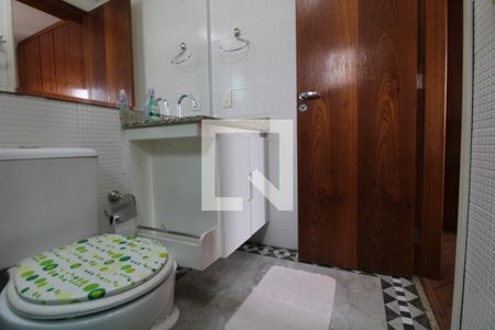 Banheiro da suíte de apartamento à venda com 3 quartos, 100m² em Jardim Aeroporto, São Paulo