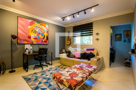 Sala de apartamento à venda com 3 quartos, 133m² em Vila Alice, Santo André