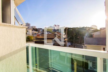 Varanda do quarto 1 de apartamento à venda com 3 quartos, 133m² em Vila Alice, Santo André