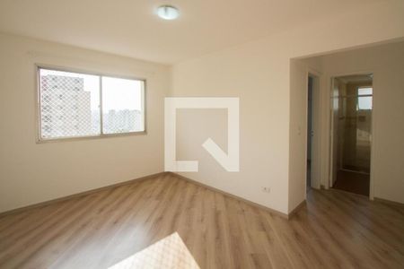 Sala de apartamento à venda com 1 quarto, 43m² em Campo Belo, São Paulo